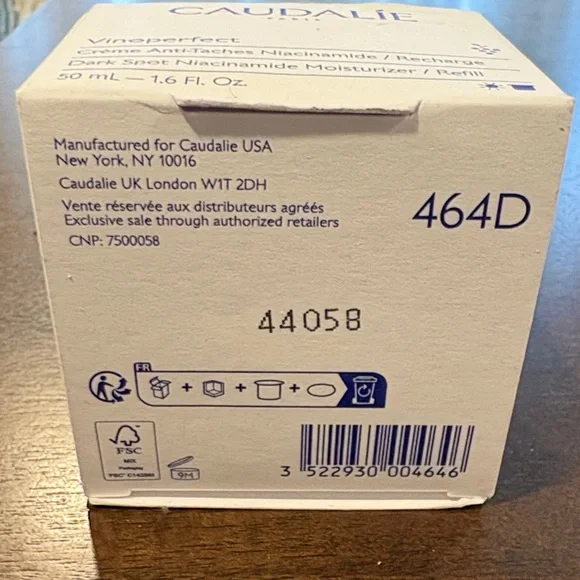 Caudalie Vinoperfect Dark Spot Moisturizer Refill - White and Blue - Picture 5 of 5